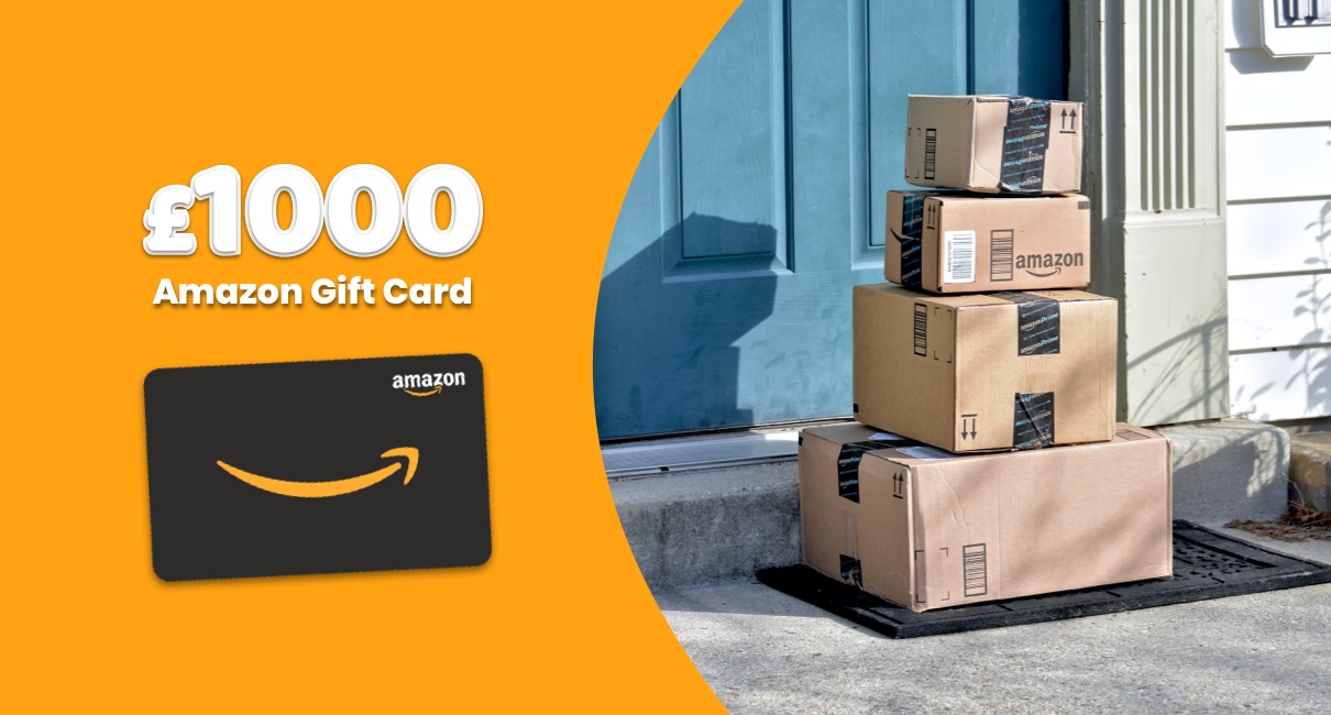 Raffolux Win a £1,000 Amazon Voucher